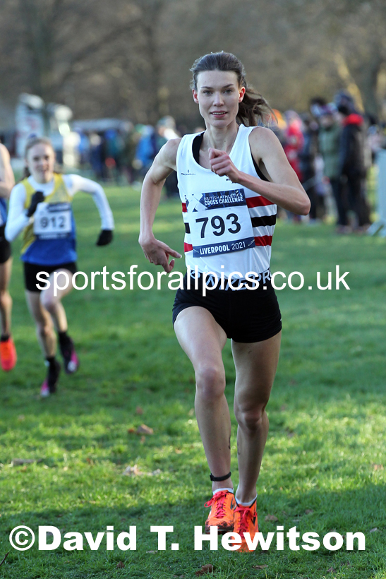 Senior Women and Under-23s, European Cross Country Championships Trials, Sefton Park, Liverpool. Photo: David T. Hewitson/Sports for All Pics